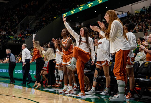 Texas is now 13-0 when holding teams to 59 or fewer points this season. Kassidy Tsikitas | Photo Editor