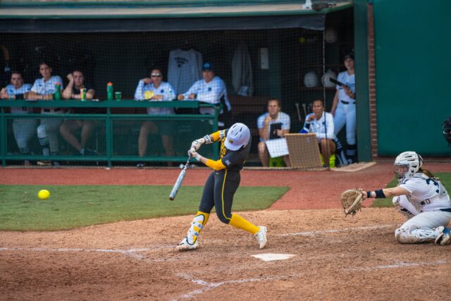 No. 14 Baylor softball finished with four runs on five hits offensively. Kassidy Tsikitas | Photo Editor