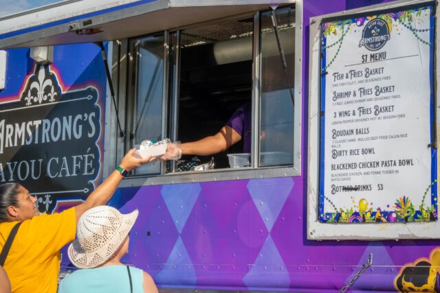 Armstrong's Bayou Cafe served all things Cajun at Baylor's Taste of Waco. Sam Gassaway | Photographer