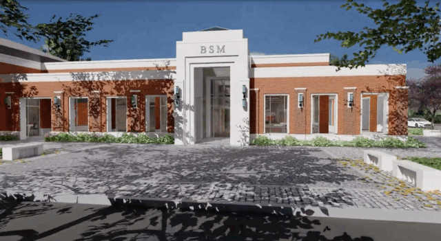 A rendering of the new Baylor BSM center. Photo courtesy of Will Bowden