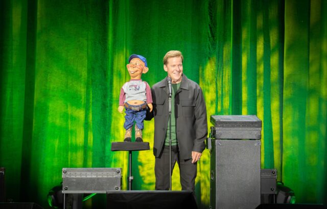 Jeff Dunham used his character Bubba J to poke fun at the audience, such as citing that everyone has removed the clothes off of a Barbie. Sam Gassaway | Photographer