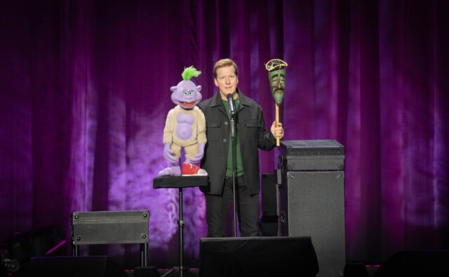 Jeff Dunham and Peanut introduced José Jalapeño, Dunham's longest running character, who was created in his apartment during his time as a Baylor student. Sam Gassaway | Photographer