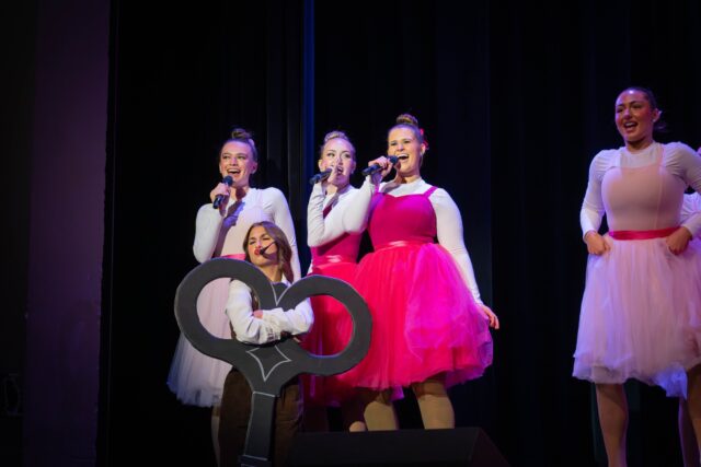 Zeta Tau Alpha performs their piece "Music Box Breakout."