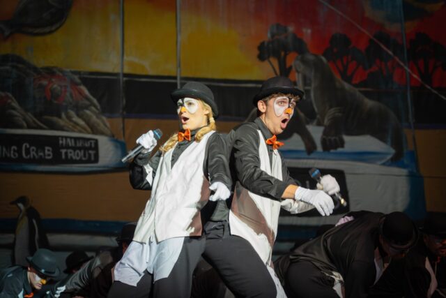 Kappa Omega Tau performs "Night at the Exhibit"