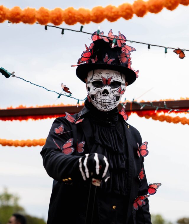 Last year’s parade theme was “Year of the Monarch,” and this year’s theme is “alebrijes,” which are colorful creatures acting a spirit guides in the next life. Lariat file photo