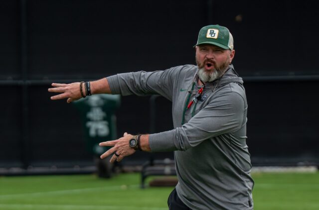 Baylor OL coach Miller no longer with program due to ‘personal matter’