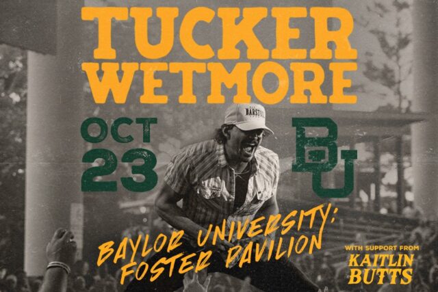 CMA nominee Tucker Wetmore to perform at Foster Pavilion