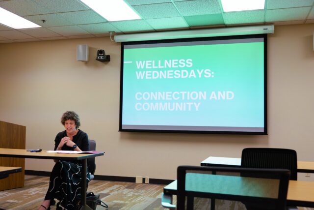 Graduate School’s weekly workshop emphasizes healthy habits ahead of finals
