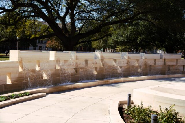 The Memorial to Enslaved Persons is made with 33