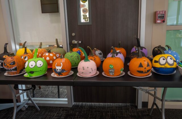 BARC hosts pumpkin painting to scare off ‘life-controlling behaviors’