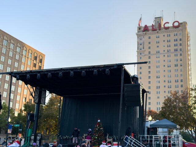 Throughout the weekend, various Christmas themed acts performed for event attendees on the main stage. Jacob Stowers | Broadcast Reporter