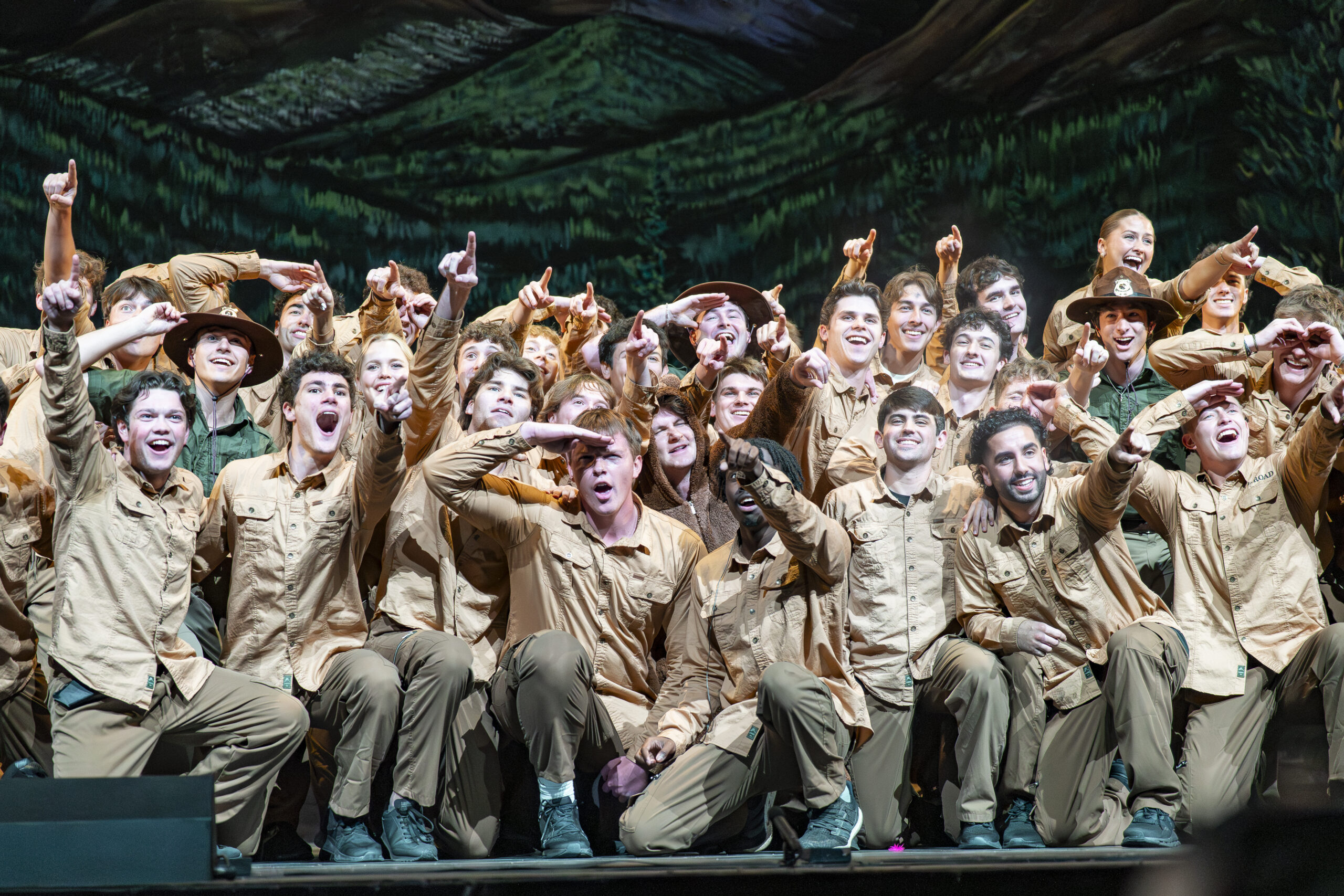 "Bear-ly Made It" in a thrilling campfire tale. SAE narrowly avoids the dangers of nature. Jake Schroeder | Photographer