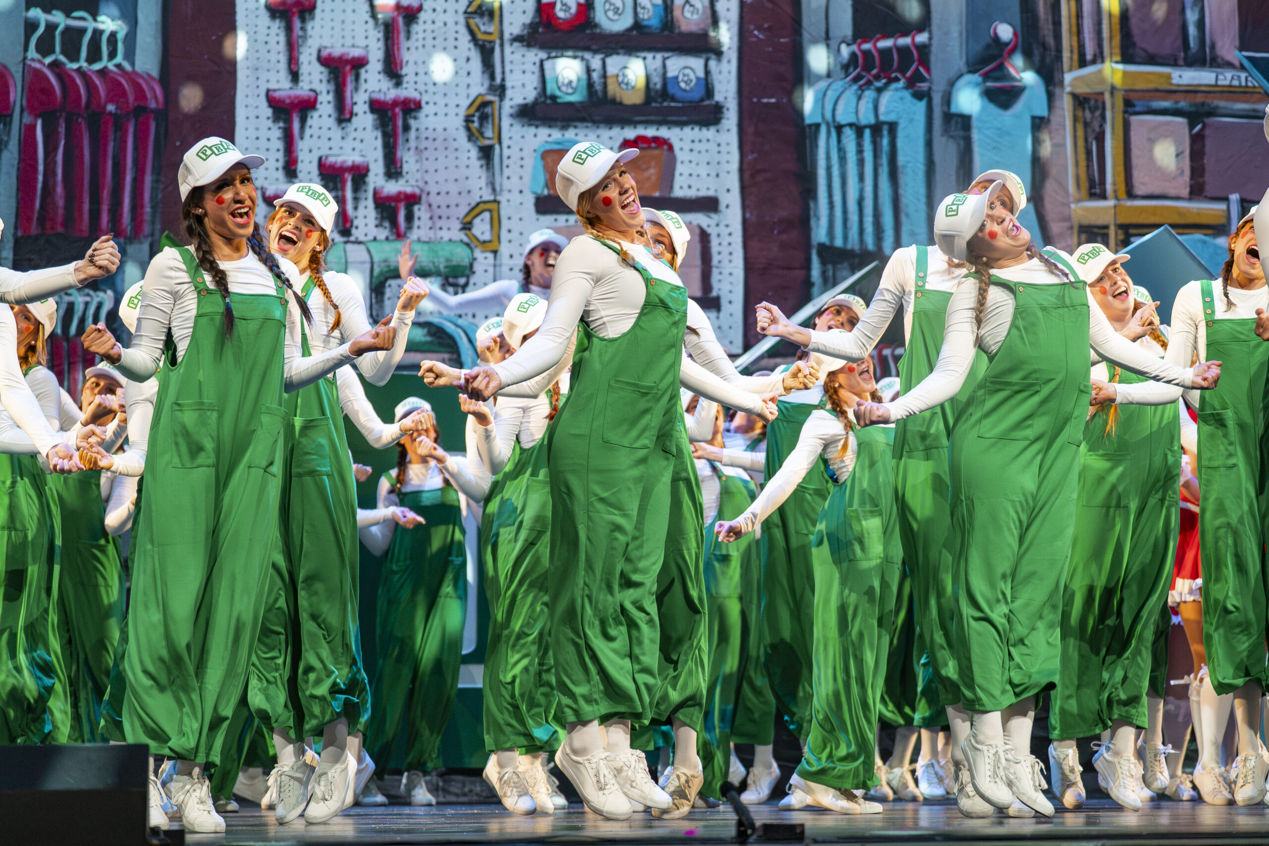 The dolls of Pi Phi have entered the workshop, working to fix one of their own. Jake Schroeder | Photographer