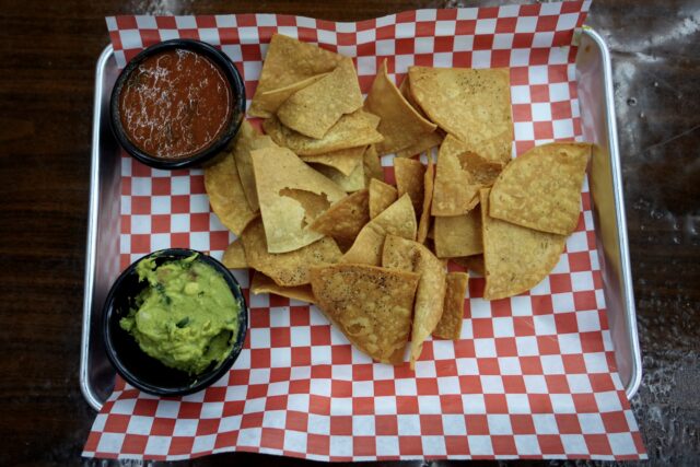 The free chips, salsa and guacamole were a welcome surprise. Sophia Monson | Social Media Editor