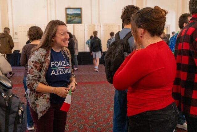 ‘Language is a window’: Students gather to learn at Dr Pepper Hour