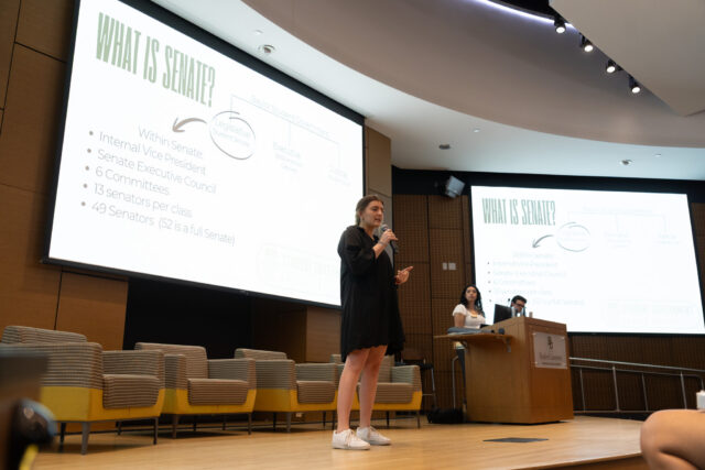 StuGov breaks down $500,000 allocation fund process at senate meeting