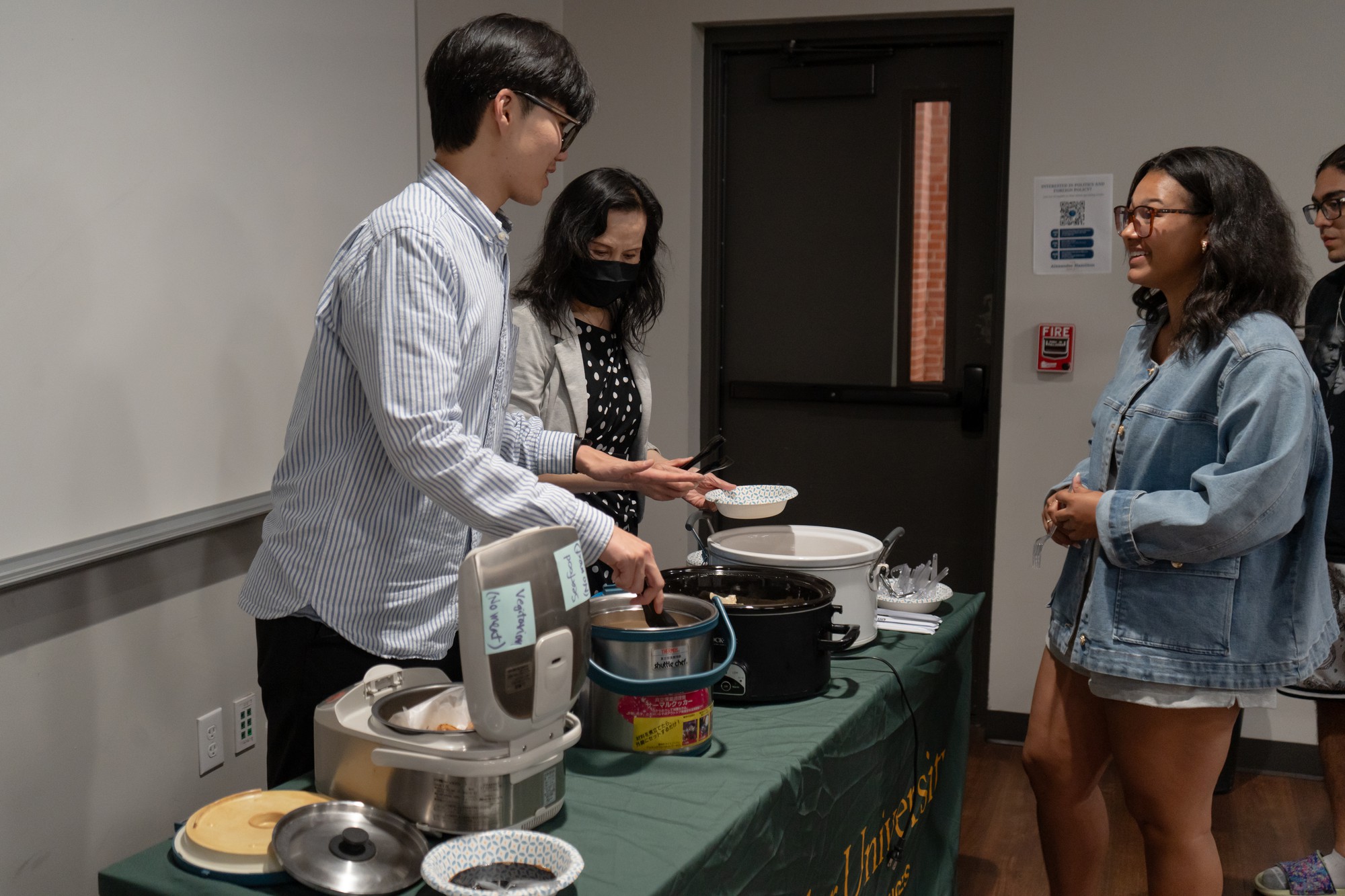 Students share culture through dumpling tasting