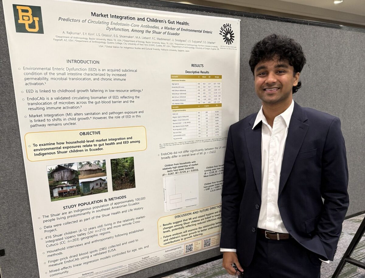 Baylor undergraduate earns international research award - The Baylor Lariat