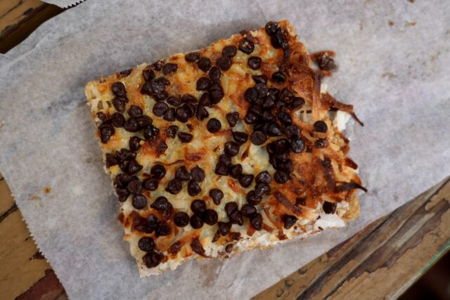 A delicious gooey mix of chocolate and coconut, the Wonder Bar from the Scarborough Renaissance Festival was second to none.
