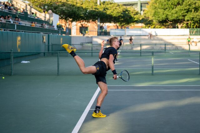 Junior Devin Badenhorst ... Sam Gassaway | Photo Editor