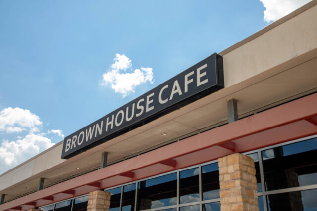 Brown House Cafe in Woodway prepares for their Lunch rush where customers can order anything from a sandwich to a cinnamon roll.
Lily LeMaire | Photo Intern