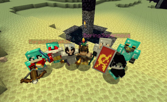 Students build friendships, structures on BearCraft