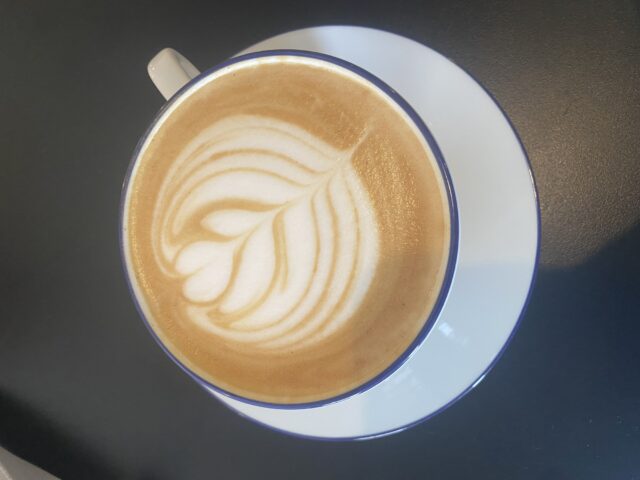 For Keeps offers a variety of drinks and flavors, including a toasted milk latte. Arden Berry | Arts & Life Editor