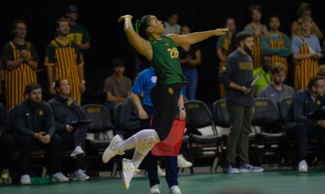 No. 21 Baylor volleyball takes care of UCF behind energized Ferrell Center